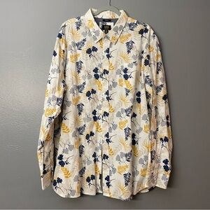 Lee Flower Print Shirt - White